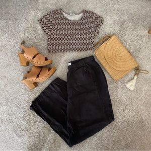 Velvet by Graham and Spencer - Linen, wide leg pants